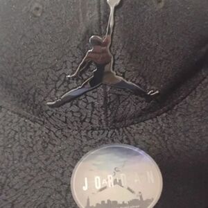 Jordan Black Adjustable Cap